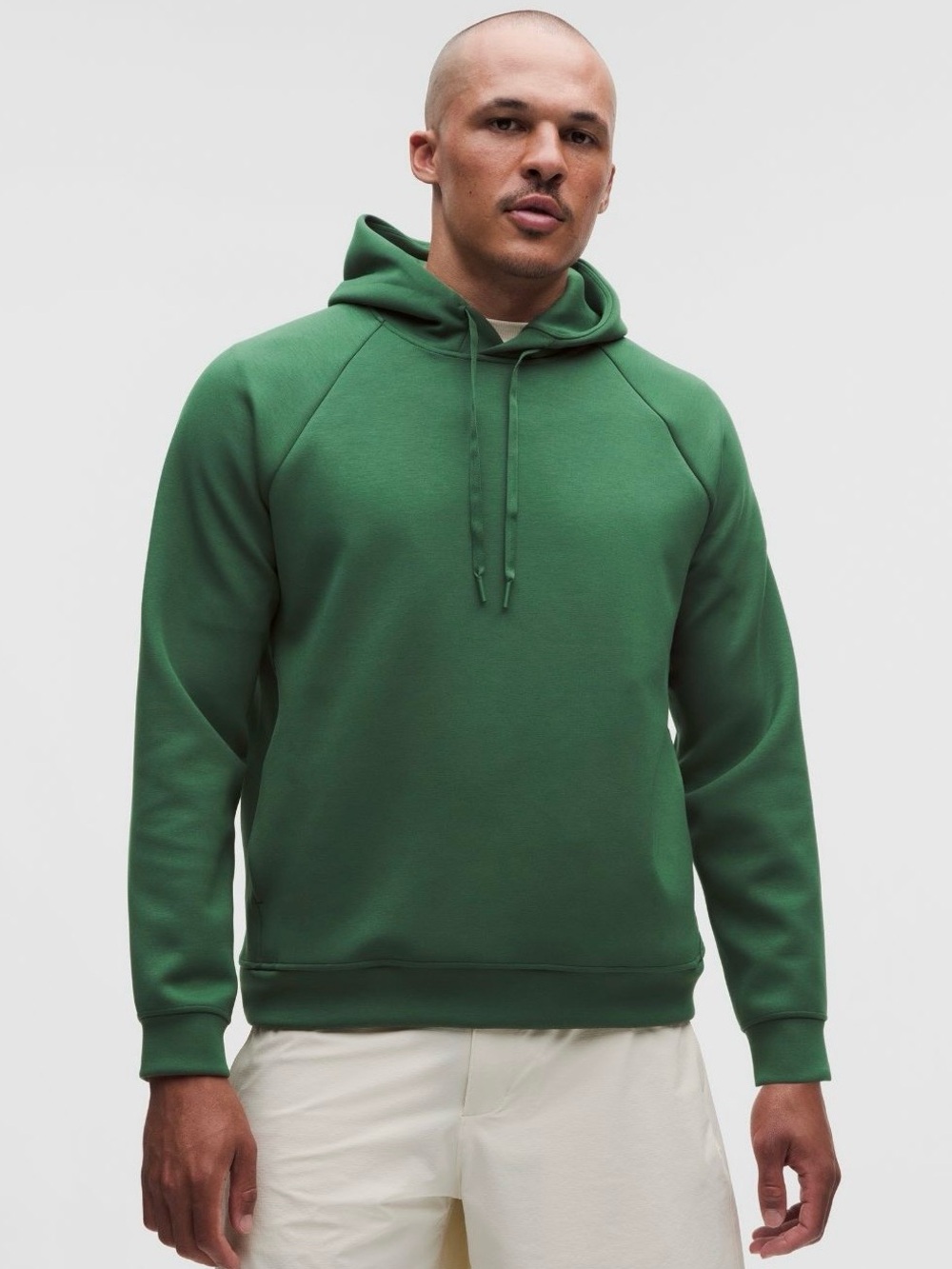 Lululemon Smooth Spacer Classic-Fit Pullover Hoodie Size Large in Green Clover